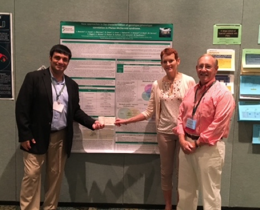 GGC Researchers Recognized with Best Poster at Phelan-McDermid Syndrome Foundation International Conference